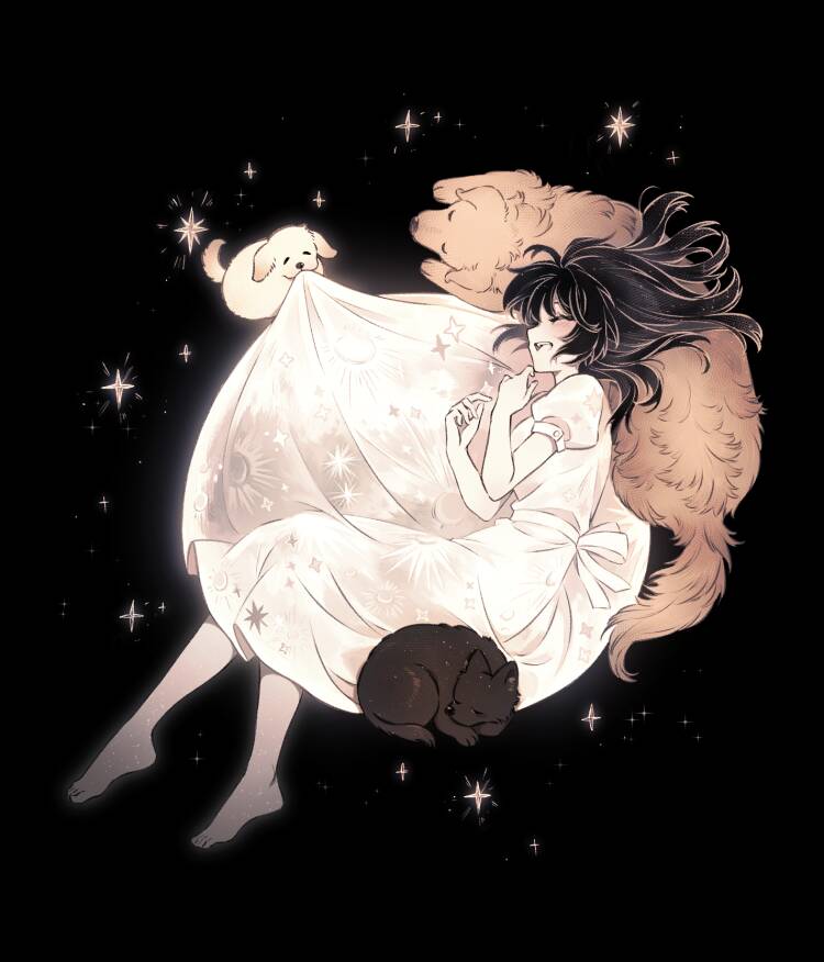 breeeedo's tweet photo. moon dog
#dog #ocart #oc #illustrationart https://t.co/iAdXdT5j6V