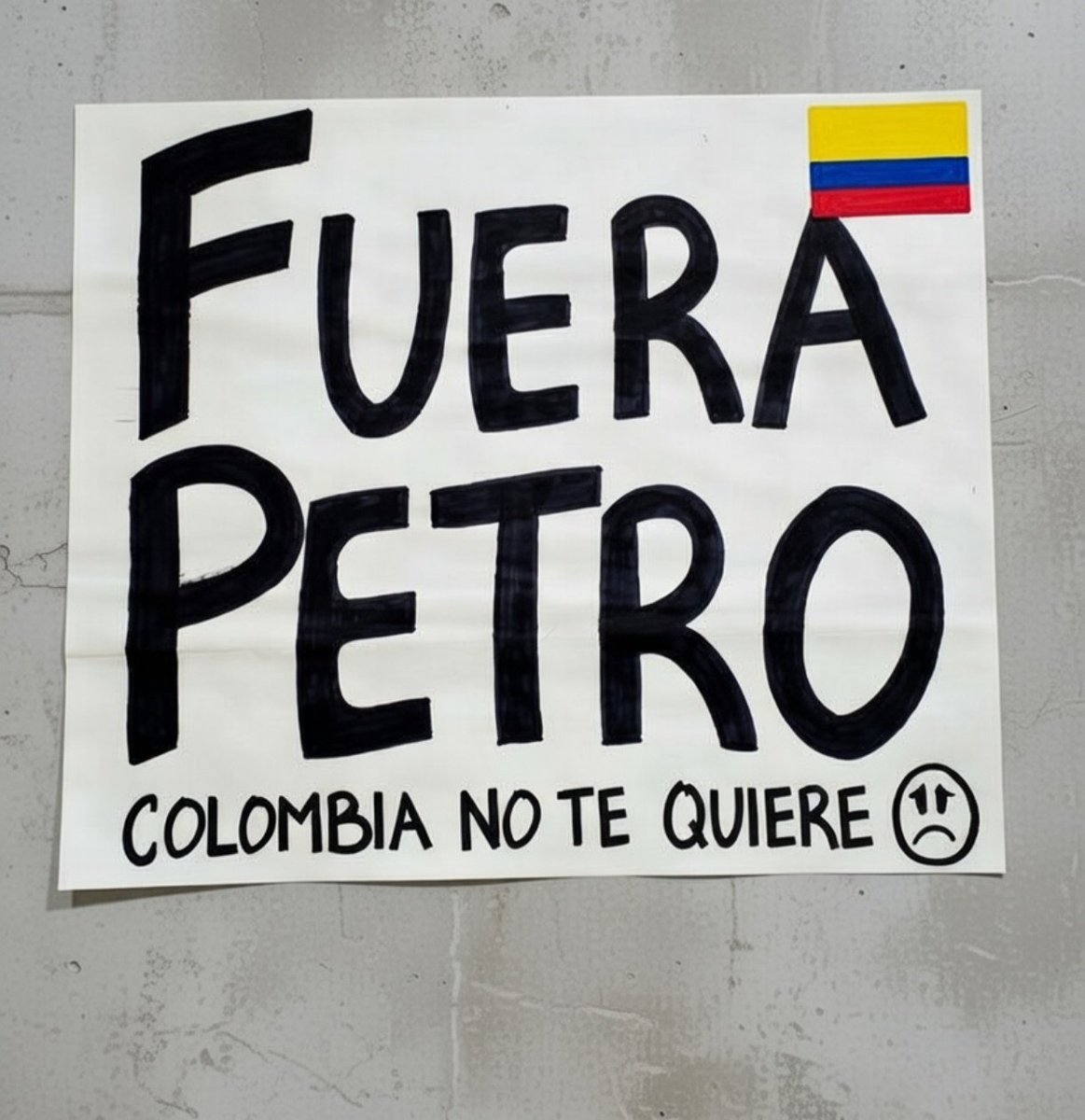 Faltan 5 meses y 4 días para que acabe la tragedia de tener al guerrillero mitomano del M-19 Gustavo Petro en el poder 

Durante los próximos 157 días sin falta trinaré el mismo mensaje

Cada día somos más 

❤Ayer fuimos 600
❤más de 974K  en 875D

Fuera Petro
#FueraPetro