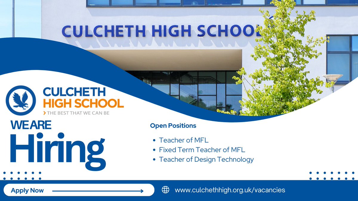 Culcheth High School tweet media