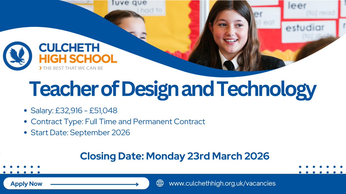 Culcheth High School tweet media