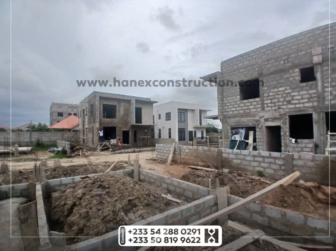 Have a building project in mind but don’t know where to start?
Just hand over the project to our team of experts and we’ll ensure it’s done right.

Call: +233 50 819 9622 |+233 53 132 0488
Visit:hanexconstruction.com

#ConstructionInProgress #BuildingExcellence