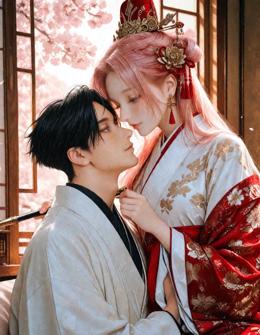 りんごたん❤︎(@MarukajiRingo) 桃の節句にとてもかわちぃプロンプト