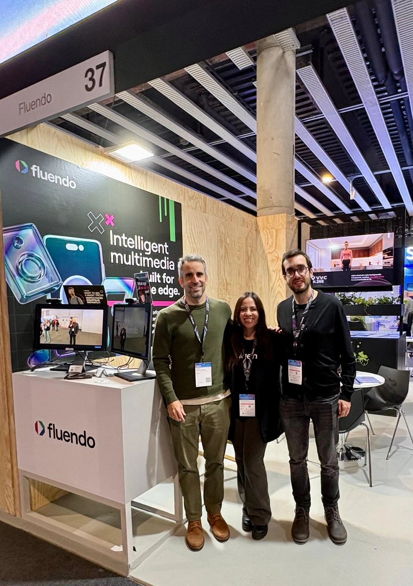 Fluendo's tweet photo. We’re excited to be part of #MWC26 Barcelona 2026 with Fluendo teams across the event! You can find us at: 

✨ Talent Arena — Skills Hub 
🤝 MWC Barcelona — Catalonia Pavilion | Booth 37

Come visit us and let’s talk! https://t.co/caJv34gmNR