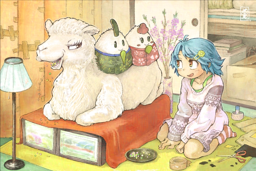 コブのお雛様

ふさふさしてる

＃イラスト　#illustration