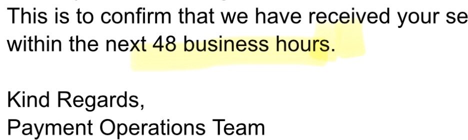 markbaggas's tweet photo. Do we really measure time like this now? And is 48 business hours 6 x 8hr days? So more than a week for my message to be actioned/answered 🤨 
@QudosBank https://t.co/Qq7gu37Vrs