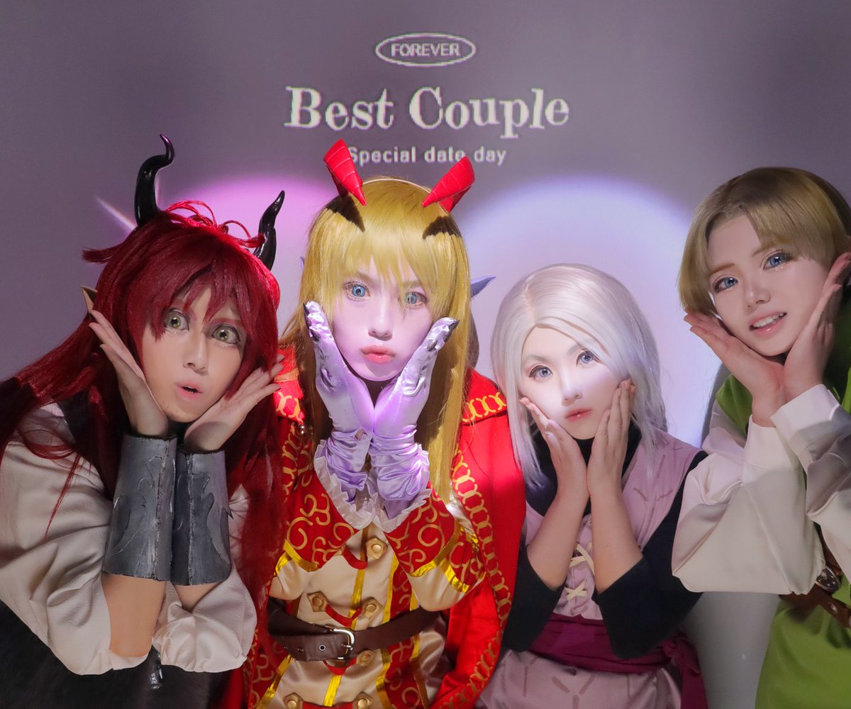 Cosplay / コスプレ

「ぷりくら…？ってやつで遊んできた！」

卜ーマ(<a href="/kagu_yann/">かぐや🐟22堀切a!</a>)
アスバﾉﾚ(<a href="/food_tero48/">よ し や ん</a>)
ナラジ了(<a href="/Balm_viola/">天沢希鏡</a>)
ユシュ力(なまはむ)

(2026/3/1 池a!DQ10男の子併せ❣️)