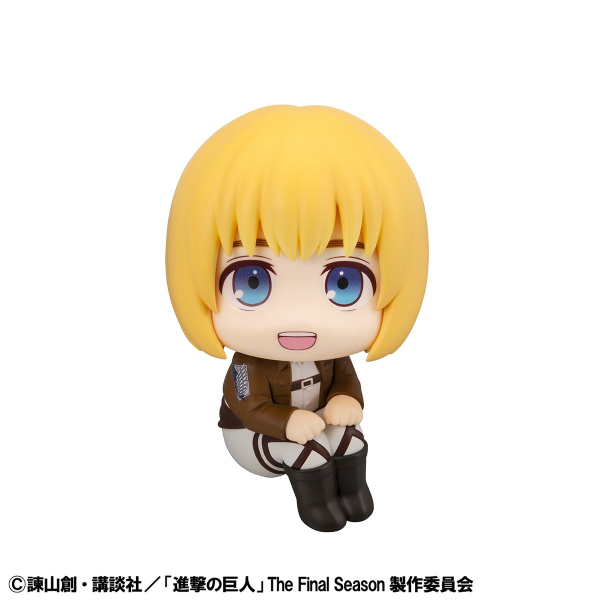 彩色原型初公開！ るかっぷ 進撃の巨人 アルミン・アルレルト エレン