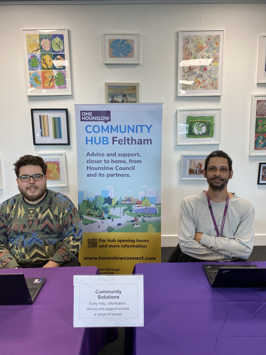 HounslowConnect's tweet image. Visit the #Feltham Community  Hub this Tuesday for local advice, guidance &amp;amp; support from different #communityservices.
📆Every Tuesday, 1pm - 4pm
📍Feltham Library (TW13 4GU)
hounslowconnect.com/services/commu……
@LBofHounslow