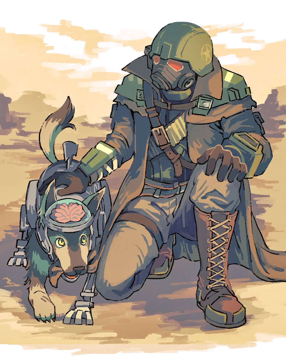 "A Courier's Best Friend"

By Sayodoko -- sayodoko.tumblr.com