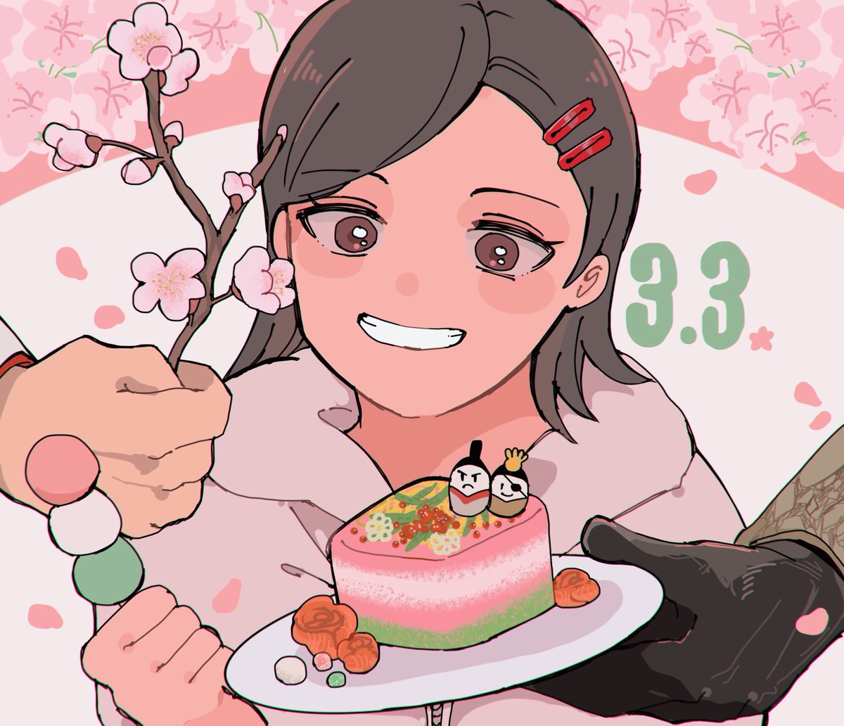 いつもの再掲ひなまつり🎎