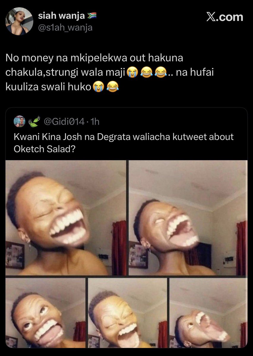 Kwa Oketch Salah Kunaungua😅

Tangu Junet Aseme Atampiga Viboko Hakuna Amani😅😂😂😂😂