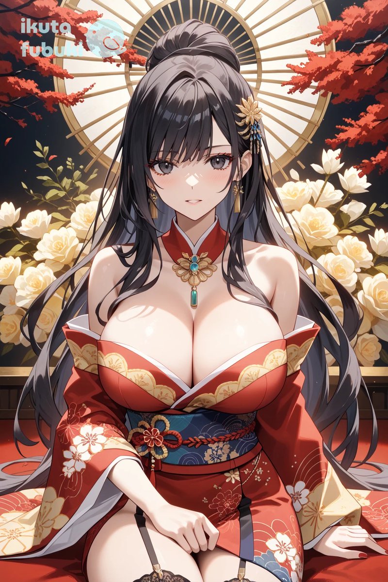 皆さまこんばんわ🌙
今日はひな祭りなので、赤い着物の愛華さんがお出迎えです💕

SFW. No nudity, no suggestive intent AI Art
#四宮愛華