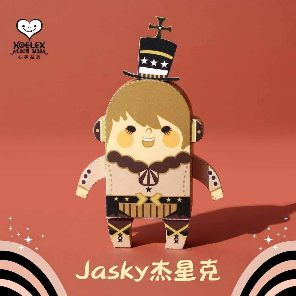 【Alice misA心夢角色Paper Doll公仔創作】
黑星版心夢少女 —— BMISA 黑米莎

象徵光與影、純真與反思，
在夢鏡世界裡並存、對話、成長。
即使平凡，也能成為自己世界裡的主角。

心夢紙公仔展示連結：
facebook.com/share/p/15a27U…

#愛米莎
#AmisA
#黑米莎
#BmisA
#アミサ
#PaperDoll
#紙公仔
#AlicemisA