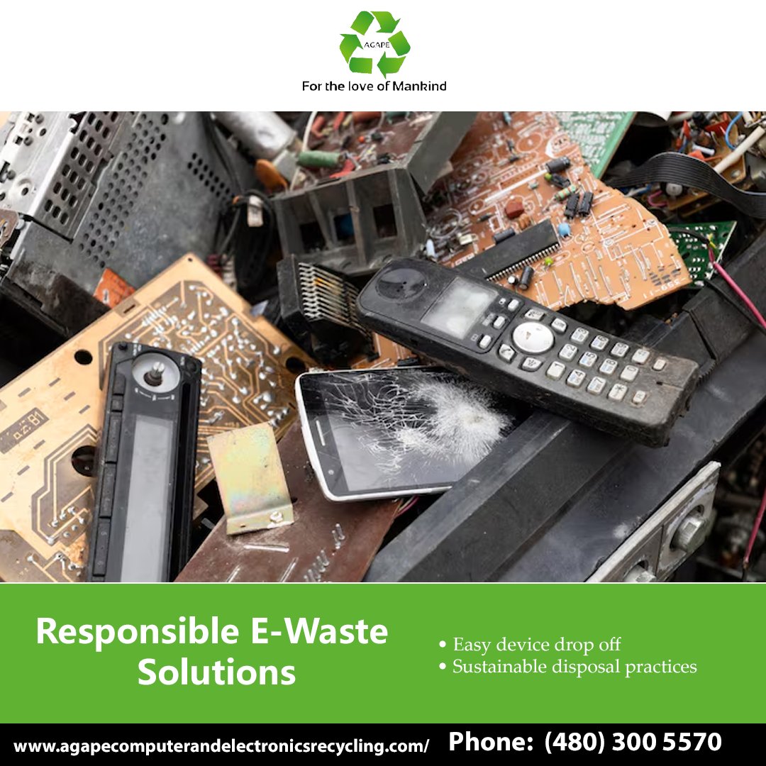 Agape Computer and Electronics Recycling tweet media