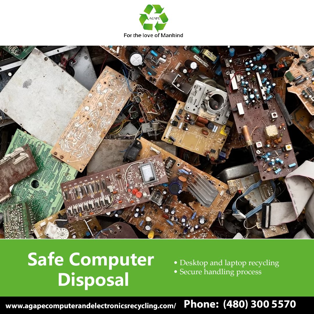 Agape Computer and Electronics Recycling tweet media