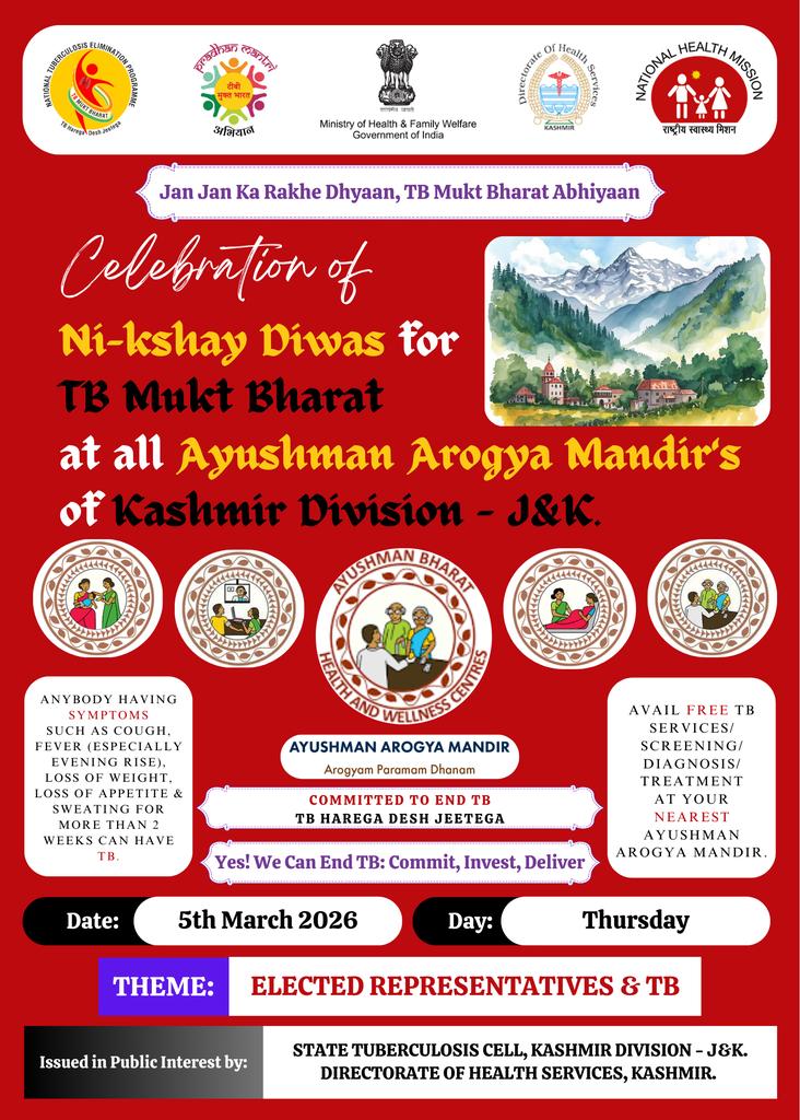 TB Mukt Bharat - Kashmir tweet media