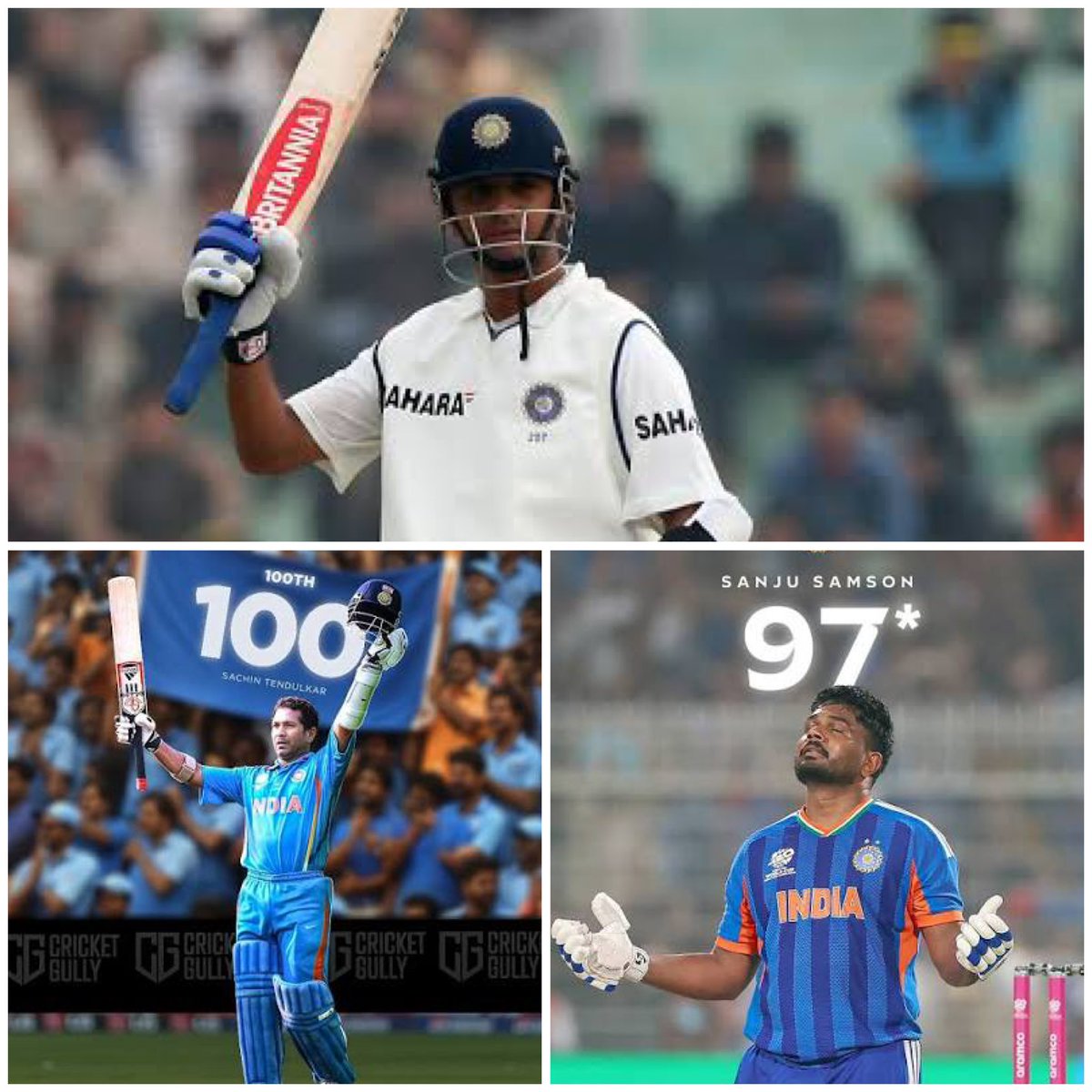 🚨Most Minutes Batted for India in an Innings

-Test – Rahul Dravid – 740 minutes (270 vs Pakistan)

-ODI – Sachin Tendulkar – 240 minutes (186 vs New Zealand)

-T20I – Sanju Samson – 108 minutes (97* vs West Indies)

Time at the crease. Pure class. 🏏