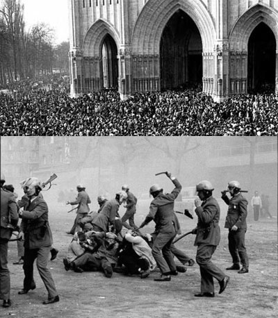 wrkclasshistory's tweet photo. #OtD 3 Mar 1976 in Vitoria-Gasteiz, Basque Country, Spanish police killed 5 workers and injured another 100 during a general strike https://t.co/guQAFT9Hpm https://t.co/q88KpdTjrH