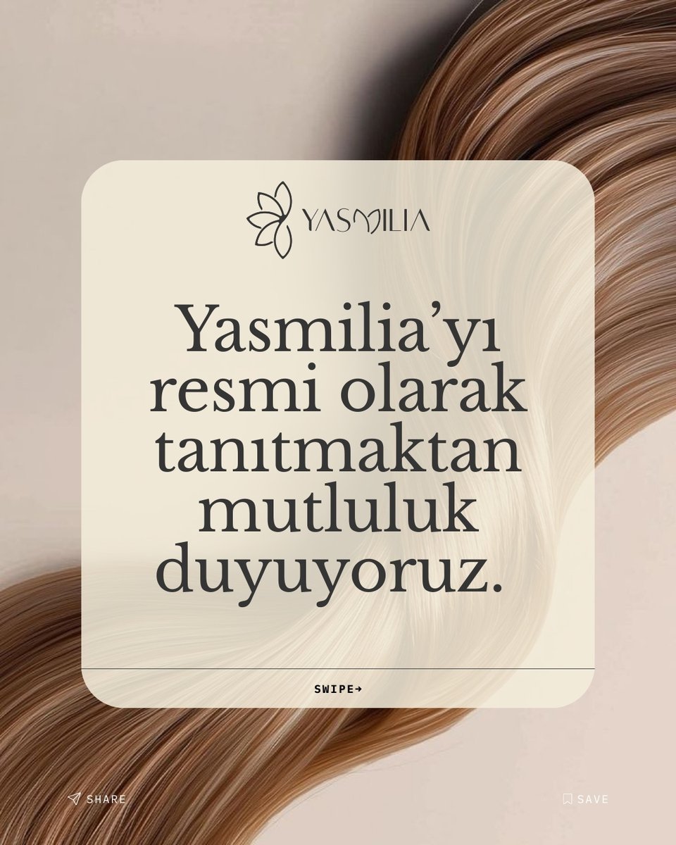 YasmiliaOfc's tweet photo. Yasmilia’yı resmi olarak tanıtmaktan mutluluk duyuyoruz. Uzun vadeli bir hedefle oluşturulmuş premium bir doğal bakım markasıdır.
Yolculuğumuz tek bir amaçla başladı: kaliteli ürünler üretmek ve markamızı sağlam bir şekilde büyütmek.
Bu daha sadece başlangıç. #Yasmilia https://t.co/9qWw8RQOZD