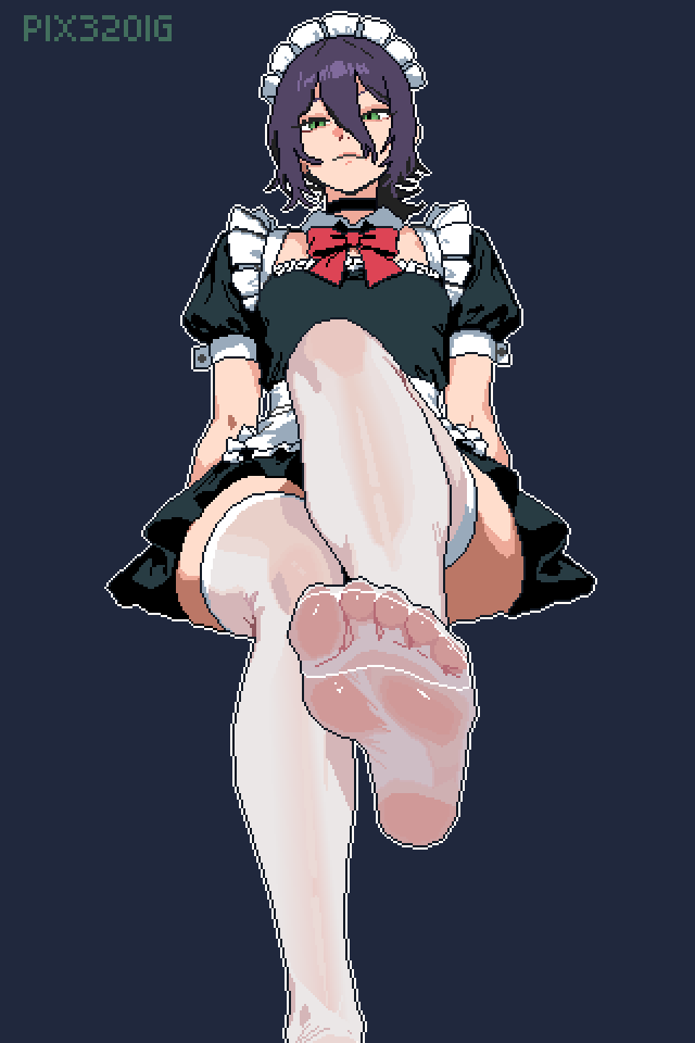 pix320's tweet photo. Maid Reze Pixelart
White stockings are so hard to draw

Drawn in Aseprite at native resolution 320x480, then scaled up 200%
#pixelart #chainsawman #reze https://t.co/2CQXzQxSF4