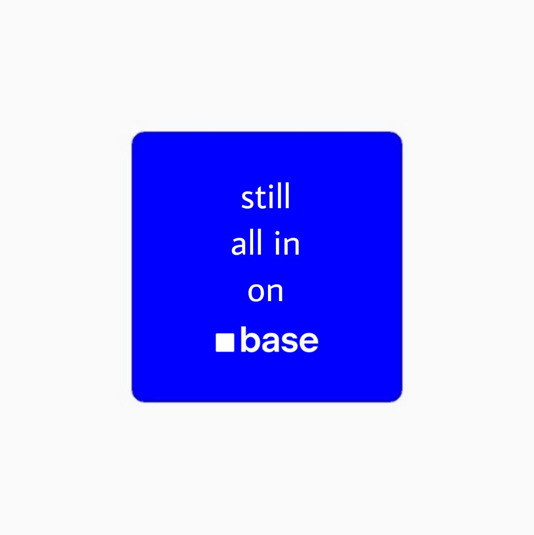 GetOnboard__'s tweet photo. All in on Base

But this time, not only @base but Ai product building on base.

If you are building in the Ai sector, say hi. https://t.co/NXVvBSxvjZ