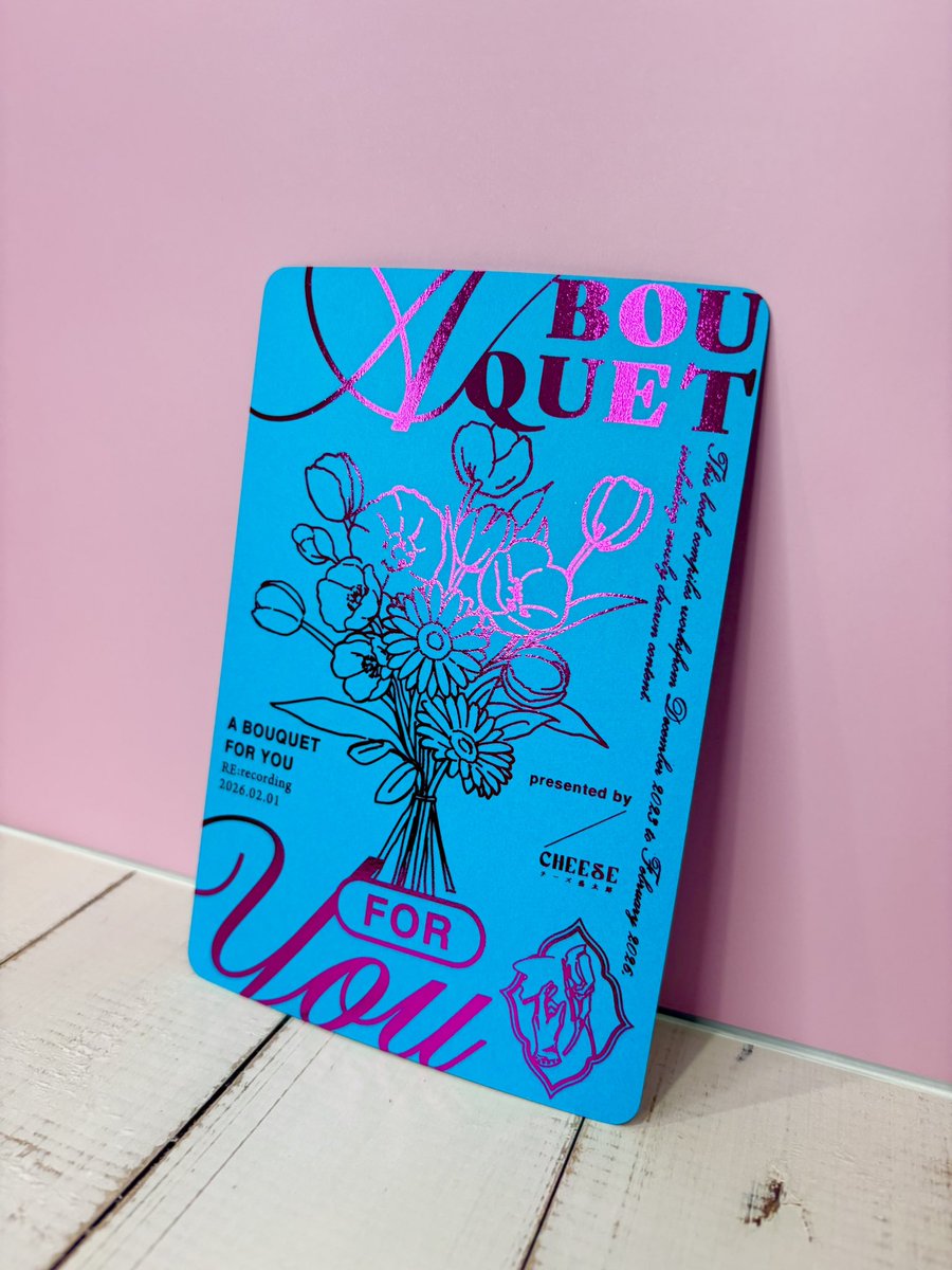 おたクラブ様の全面箔押しを制作してみました✨（個人創作） 全面