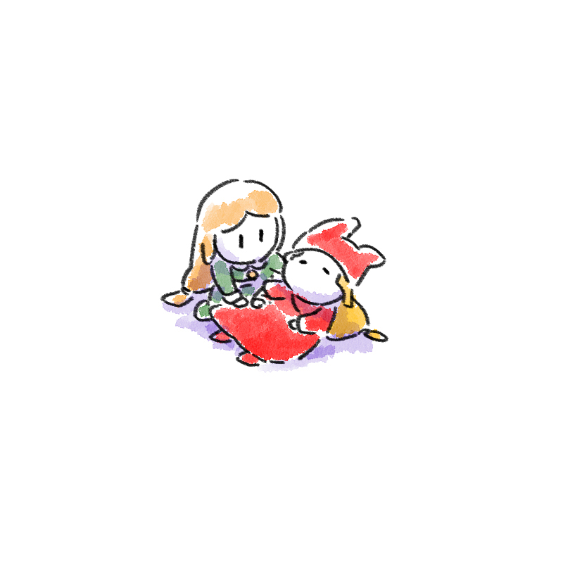 ぼく 強くなるから
＃イラスト　＃ポポロクロイス物語