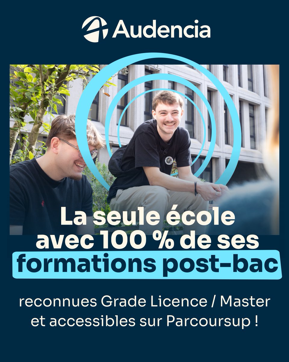 Audencia tweet media