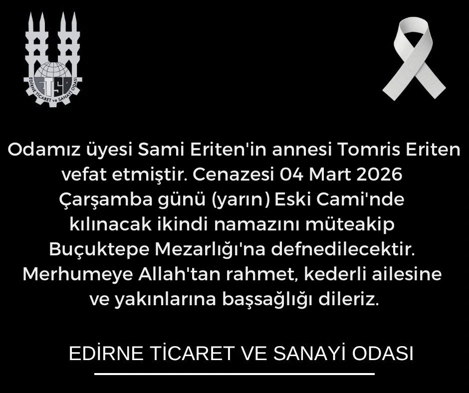 Edirne TSO (@edirnetso) on Twitter photo 