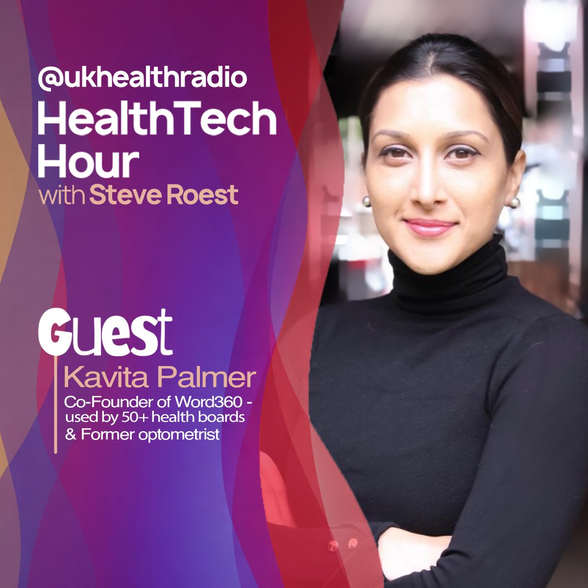 healthtechhour's tweet photo. 🎙️ New Episode on HealthTech Hour 📷 Join

@SteveRoestCEO CEO of @MyPocdoc
Kavita Palmer - Co-Founder of Word360 - used by 50+ health boards and former optometrist 📷

https://t.co/tmOk8Xzcyr #HealthTech #NHS #DigitalHealth #HealthInnovation #StartupFounder https://t.co/6T8DKVvEcI