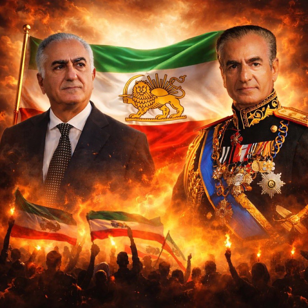 بچه هااااا الان خیلی مهمهههه که #KingRezaPahlavi ترند شه تا ثابت شه ما فقط پهلوی میخوایم 

ریپ و ریت یادت نره حتما
#RezaPahlaviForIran