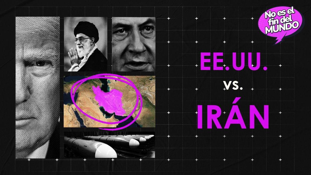 elOrdenMundial's tweet photo. 🇮🇷 ¿Qué va a pasar con Irán? ¿Cuál va a ser su futuro? ¿Vamos hacia una guerra regional?

El asesinato de Jamenei ha sacudido Oriente Próximo y abre una nueva era de incertidumbre global.

🤔 ¿Resistirá la República Islámica? ¿Qué intereses hay detrás? 

En este capi express de "No es el fin del mundo"  @jaramonter, Alba Leiva y @Blas_More  te dan las claves sobre lo que está pasando🎙️

https://t.co/hhyyLIUY6h