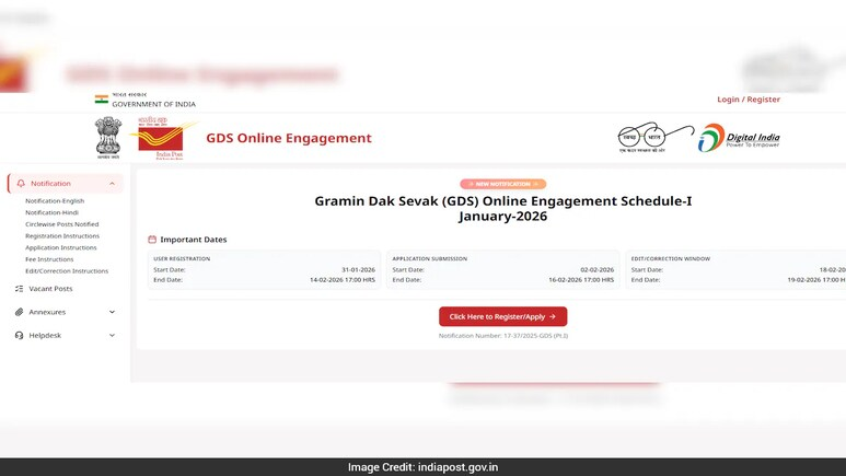 ndtveducation's tweet image. India Post GDS Circle-Wise Merit List 2026: Check Download Link, Past Year Release Date
ndtv.com/education/indi…

#indiapost #gds