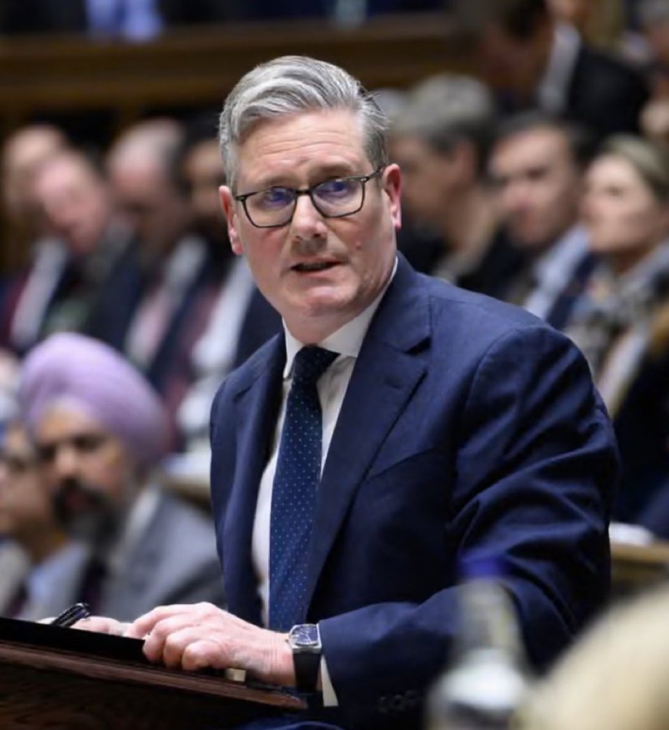 In the next 25 years <a href="/Keir_Starmer/">Keir Starmer</a> 's decision to reject Trump's demand we join a war with no clear purpose, for the sake of the Special Relationship, will be seen as historic. This was a decision where Britains values and interests aligned✊🇬🇧🚩