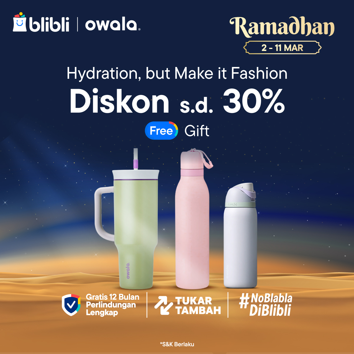 Siapa tau dapet elektronik dapur gratis, tapi yang pasti masak juga butuh stay hydrated dong biar tetep fokus👨‍🍳💧
blibli.onelink.me/aFLN/owala
#CekDuluDiBlibli #NoBlablaDiBlibli