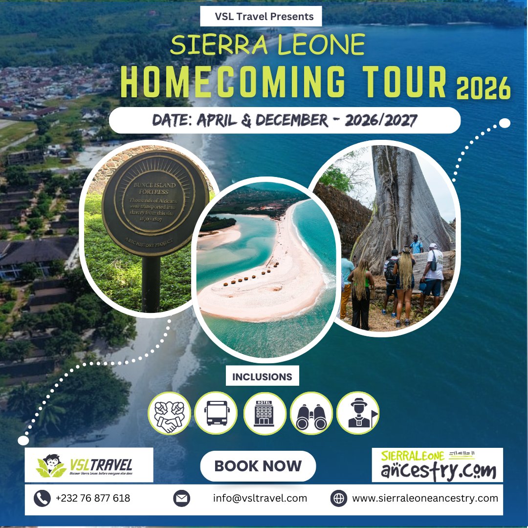 Visit Sierra Leone tweet media