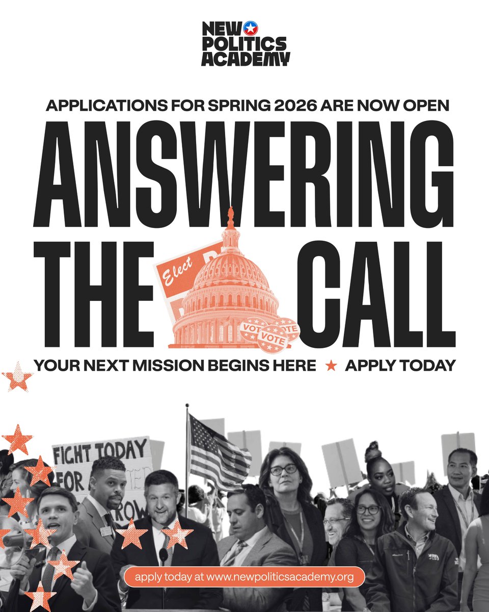 New Politics Academy tweet media