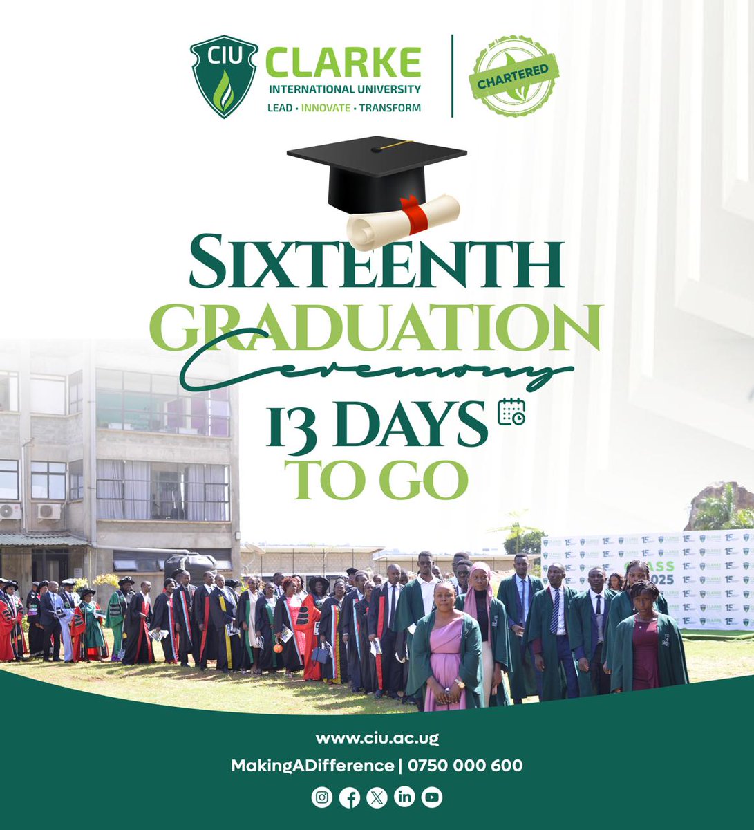 Clarke International University tweet media