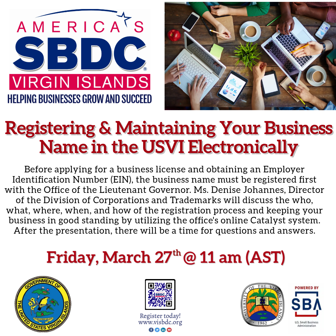 VI Small Business Development Center tweet media