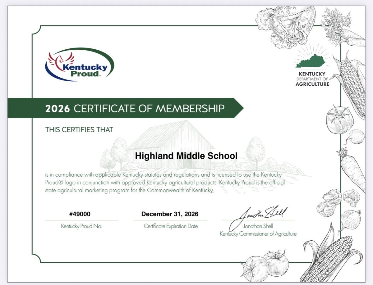 Highland Middle School tweet media