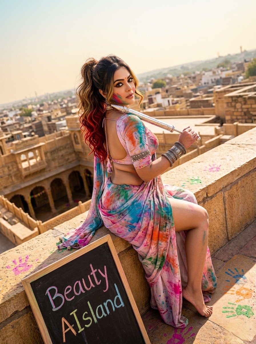 BeautyAIsland's tweet image. Rang laga de...

#Holi
#HappyHoli
#ColoursOfIndia
#FestiveVibes
#FestiveFashion