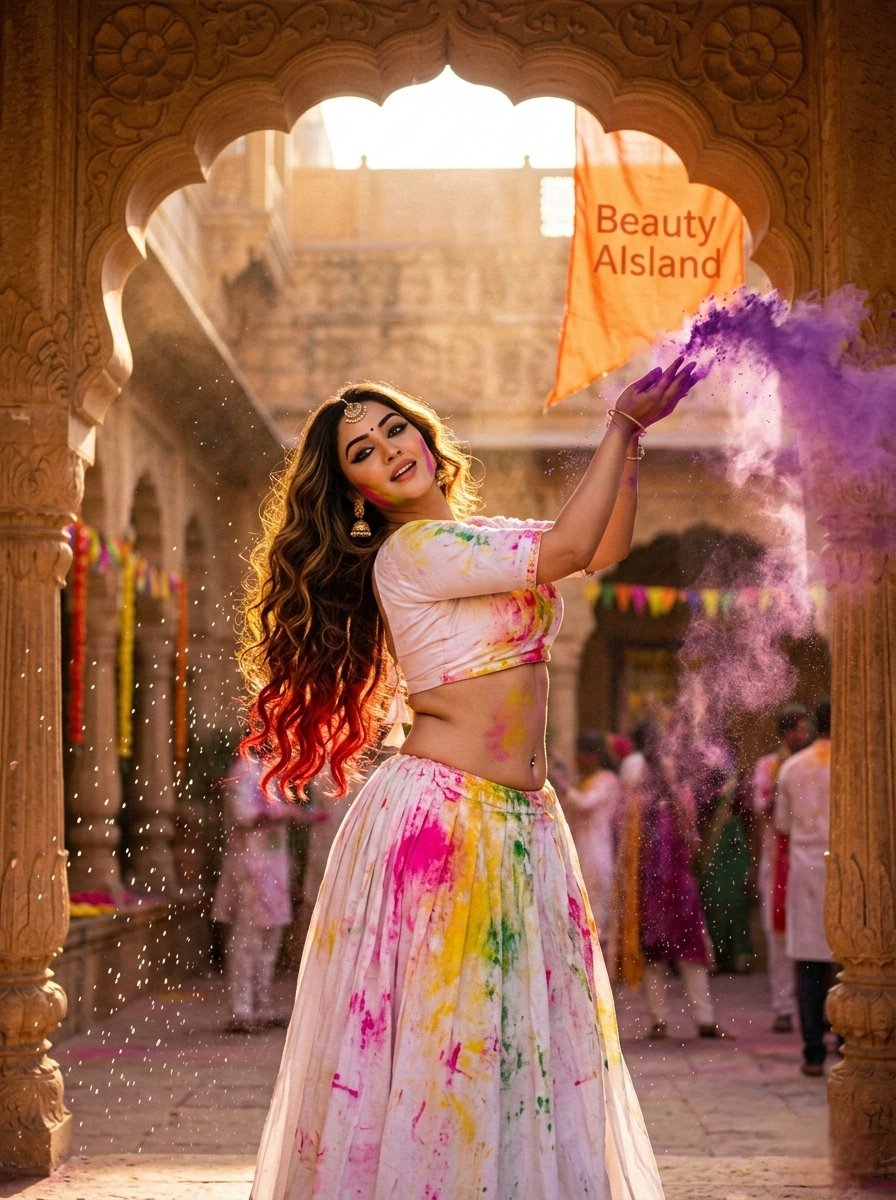 BeautyAIsland's tweet image. Rang laga de...

#Holi
#HappyHoli
#ColoursOfIndia
#FestiveVibes
#FestiveFashion