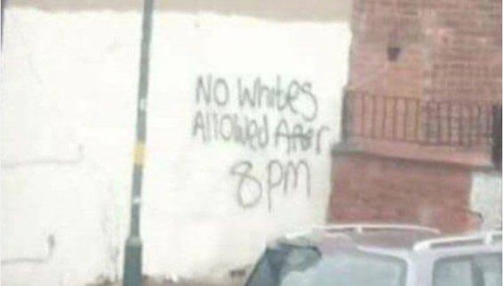 In Alum Rock, Birmingham where a migrant stabbed two people today

"No Whites allowed after 8pm"

This is Britain now.

Absolutely horrific