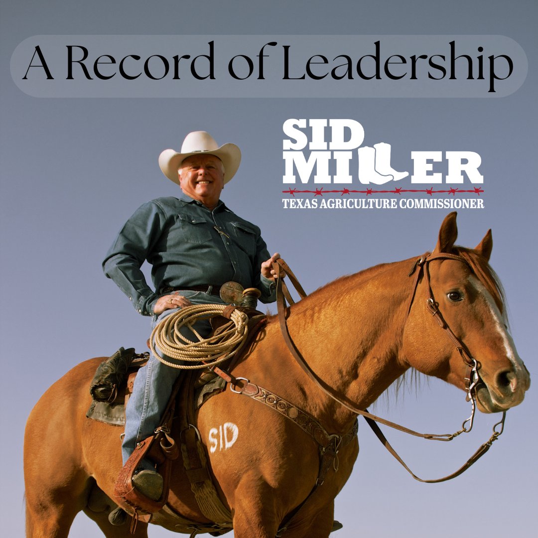 Sid Miller tweet media