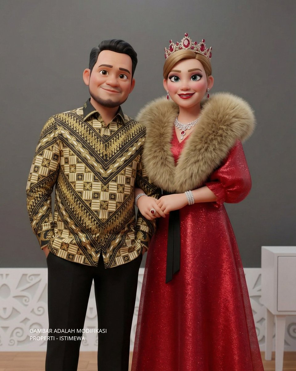 pilokaid's tweet photo. Lagi ramai! Gaya nyentrik istri seorang Gubernur di Kalimantan, sukses bikin netizen melongo. Dijuluki "Noni Belanda" hingga "Ratu Elizabeth Lokal" karena topi lebar dan gaun glamornya di setiap momen yang terekam kamera. Mulai di pasar hingga pertemuan-pertemuan. https://t.co/uIty7qrPWP