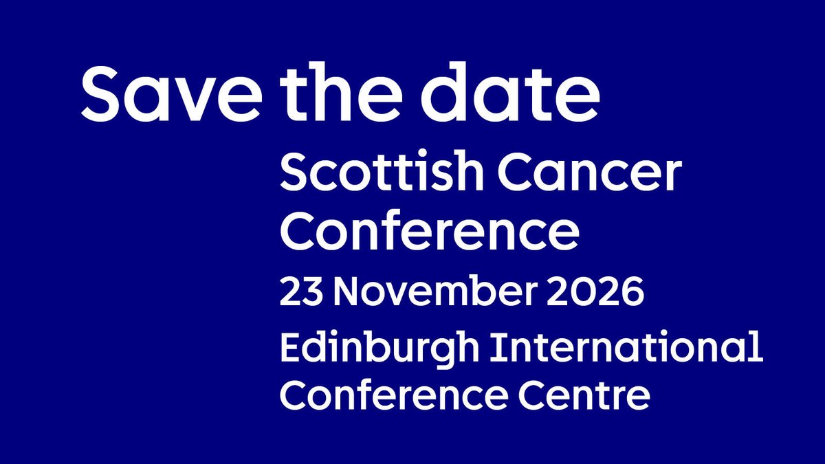 Scot Cancer Conf tweet media