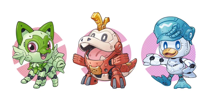 My robotization style changed a bit since the last gen.