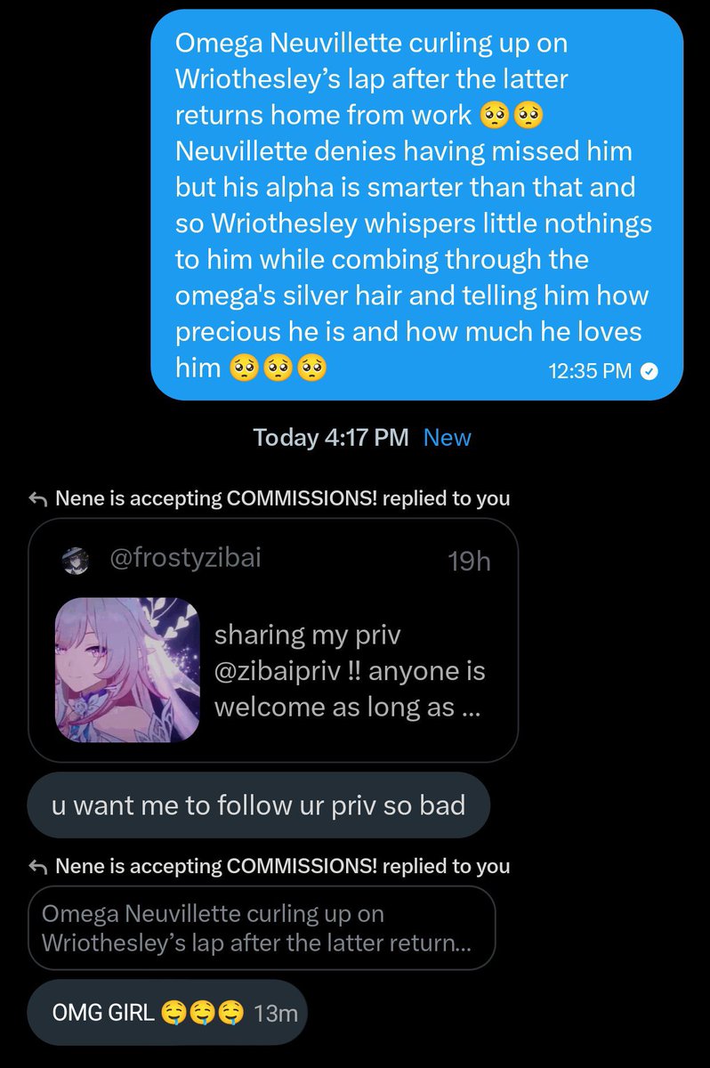 Nene is accepting COMMISSIONS! tweet media