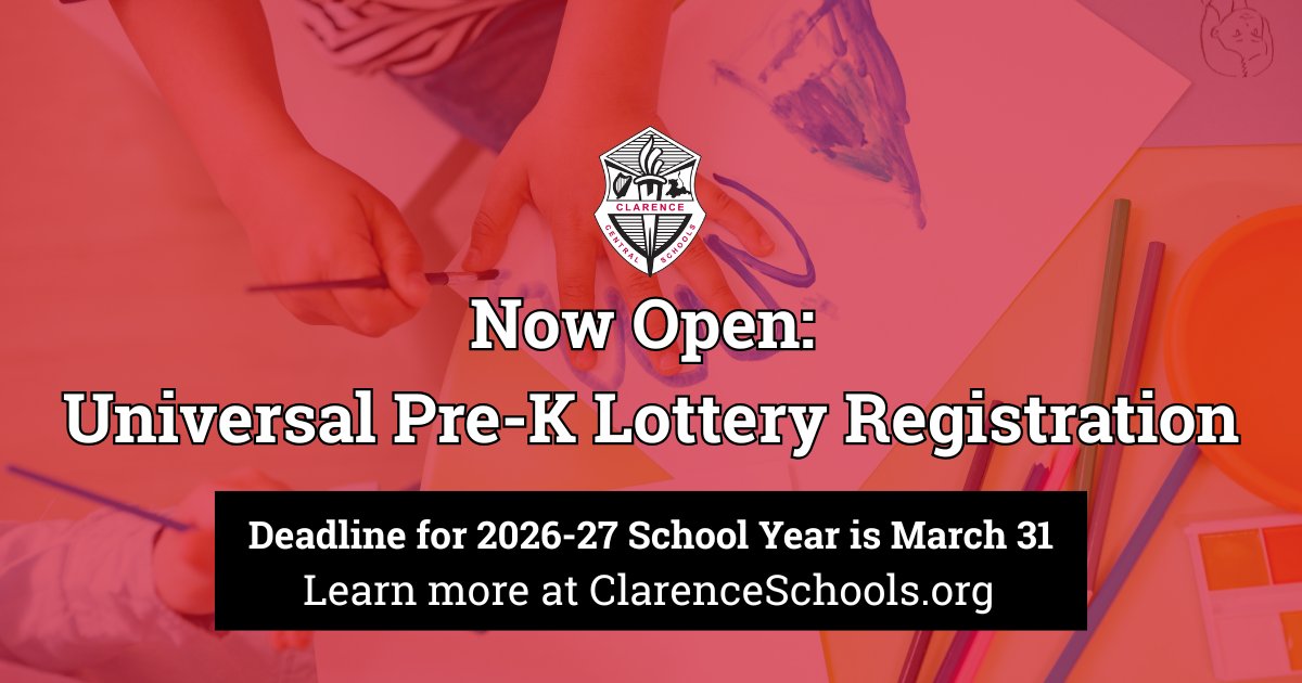 Clarence Central School District tweet media