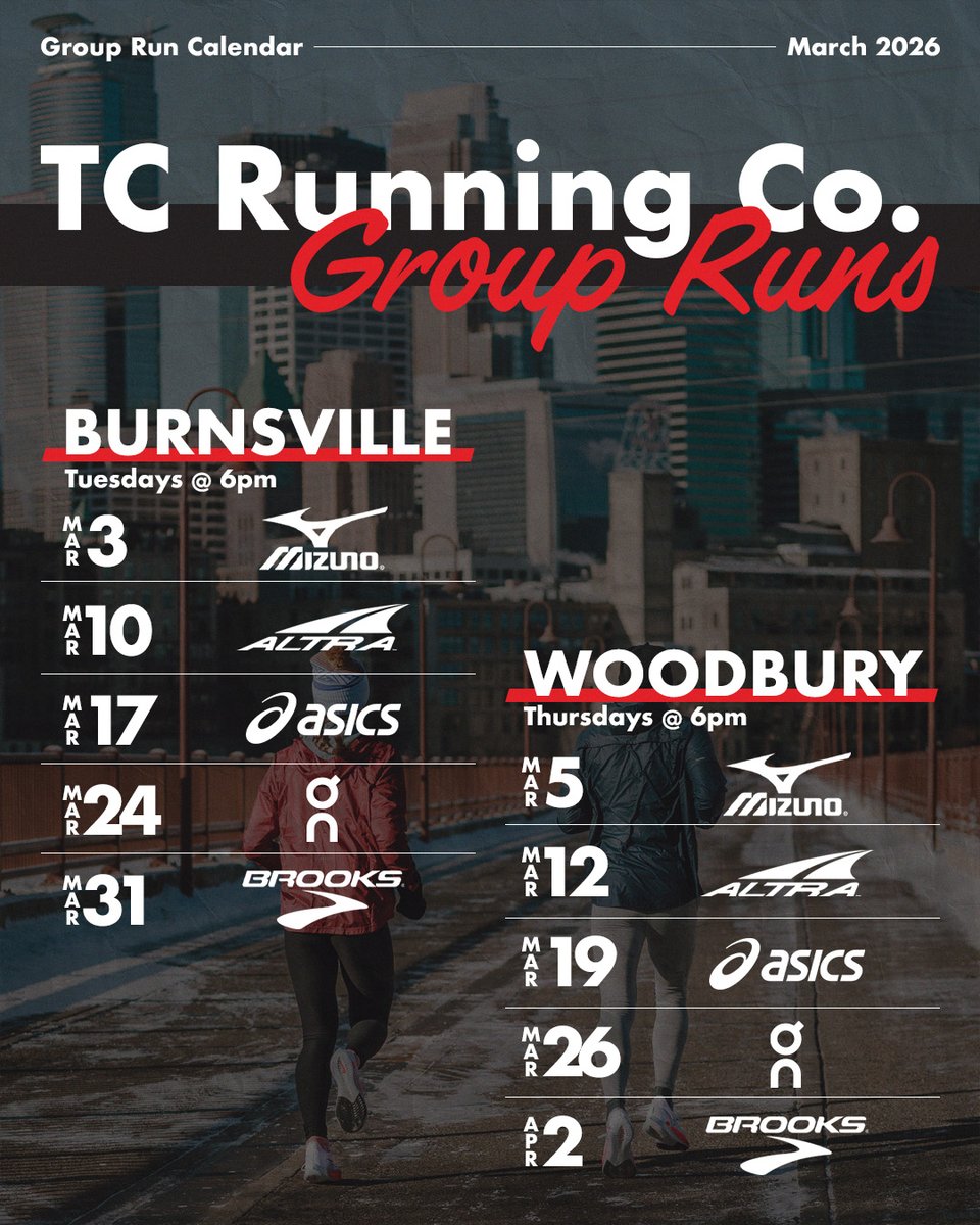 TC Running Company tweet media